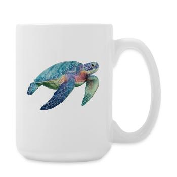 Turtle - Large Mug 440 ml - white - Right