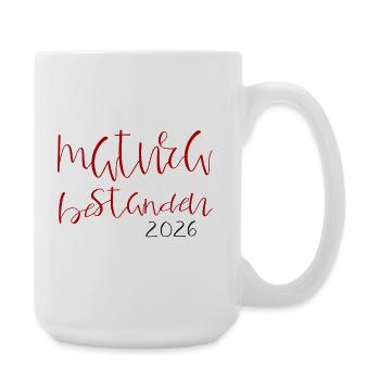 Matura passed - Large Mug 440 ml - white - Right