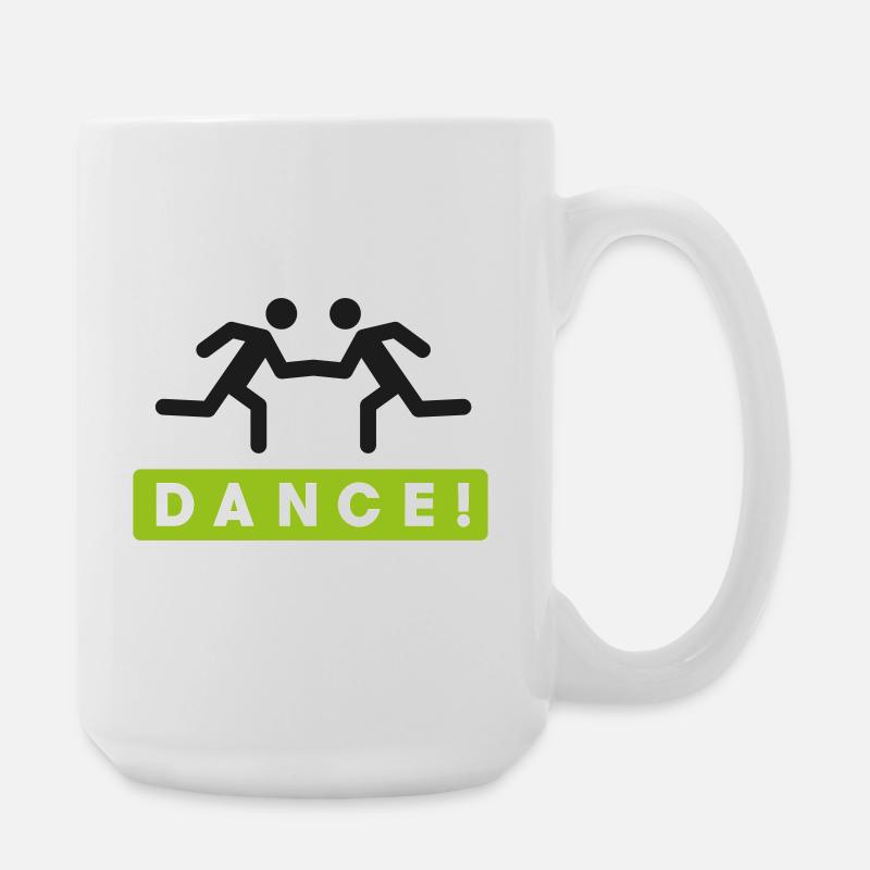 Dance - Large Mug 440 ml - white