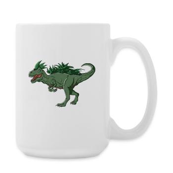 Allo-e-saures - Grande tasse 440 ml - blanc - Droite