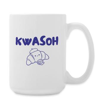 Croissant Kvasoh Illustration - Grande tasse 440 ml - blanc - Droite