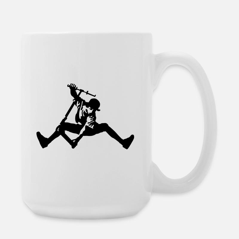 Trottinette - Grande tasse 440 ml - blanc