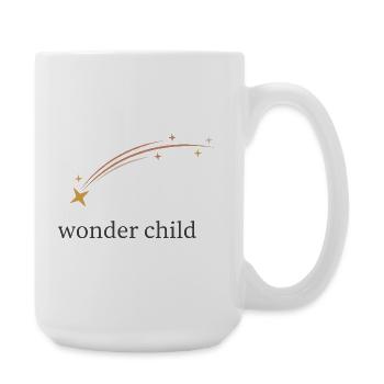 Wonder Child Shooting Star Arc - Große Tasse 440 ml - Weiß - Rechts