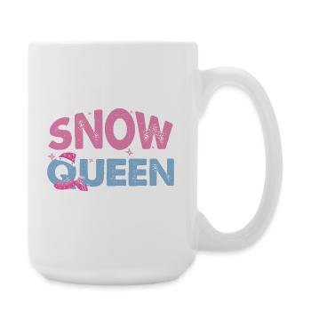 Snow Queen Winter Holidays - Large Mug 440 ml - white - Right