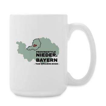 Lower Bavaria | STRAUBING ARCH - Large Mug 440 ml - white - Right