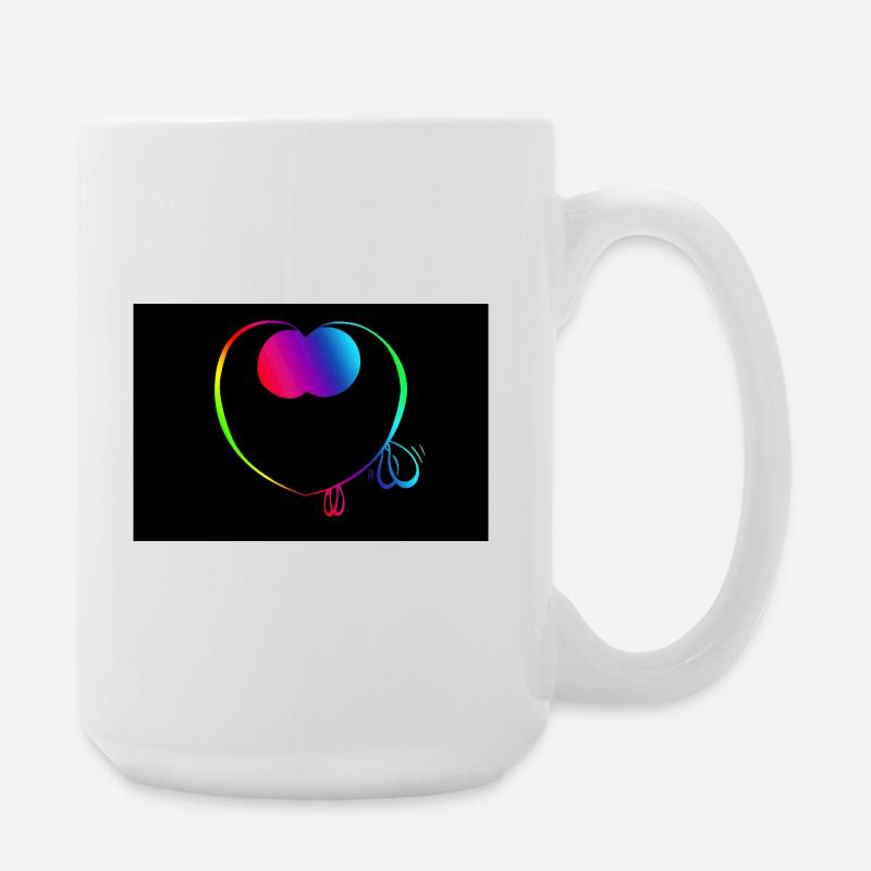 Trickster Too Cute Poster - Large Mug 440 ml - white