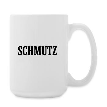 Dirt Grunge Typo - Large Mug 440 ml - white - Right