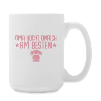 Mamie cuisine tout simplement mieux - la fête des mères - Grande tasse 440 ml - blanc - Droite