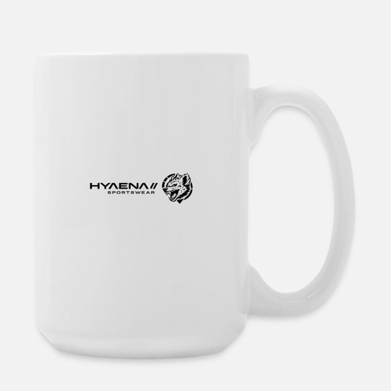 Hyaena Logo Version 4 by TF - Große Tasse 440 ml - Weiß