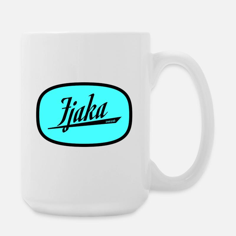 Fjaka - Große Tasse 440 ml - Weiß