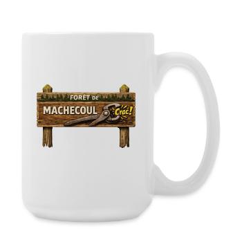 Forêt de Machecoul - La tenaille - Crac ! - Grande tasse 440 ml - blanc - Droite