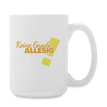 Spruch Allesio - Große Tasse 440 ml - Weiß - Rechts