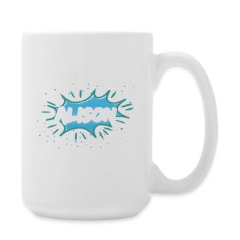 Gift for Alison - Large Mug 440 ml - white - Right
