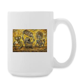 Bar der verlorenen Schrauben - Große Tasse 440 ml - Weiß - Rechts