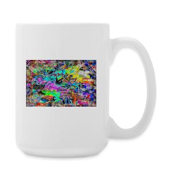 sprakaggy - Große Tasse 440 ml - Weiß - Rechts