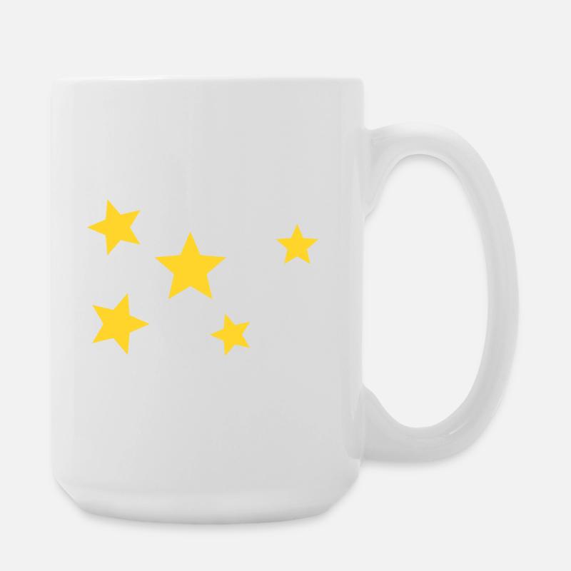 Stars - Large Mug 440 ml - white