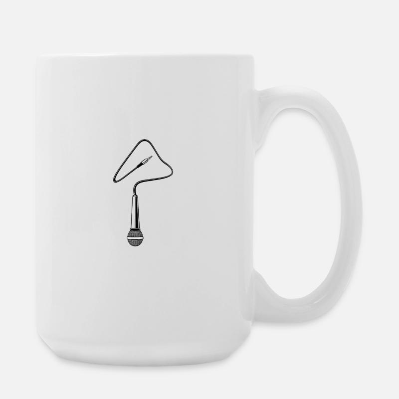 Mikro - Große Tasse 440 ml - Weiß