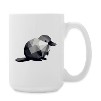 platypus - Large Mug 440 ml - white - Right