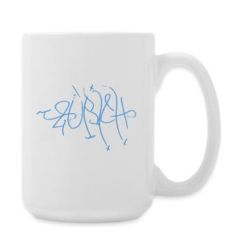 Art urbain de Zurich - Grande tasse 440 ml - blanc - Droite