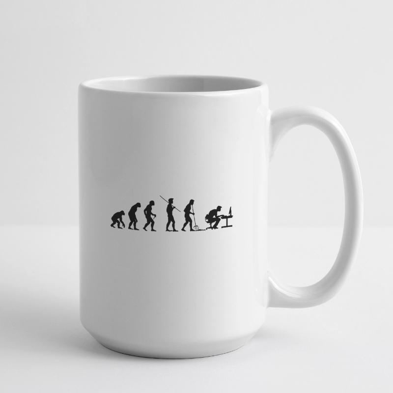 Programmeur Computer Freak Evolution Grande tasse 440 ml