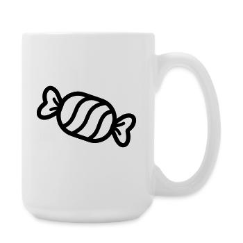 Bonbon - Grande tasse 440 ml - blanc - Droite