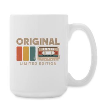 Original 1976 Geburtstag 1976 Geschenk 1976 Retro - Große Tasse 440 ml - Weiß - Rechts
