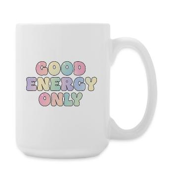 Only good energy - Large Mug 440 ml - white - Right