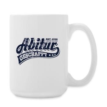 Abi Est 2026 - Abitur - Gift - Large Mug 440 ml - white - Right