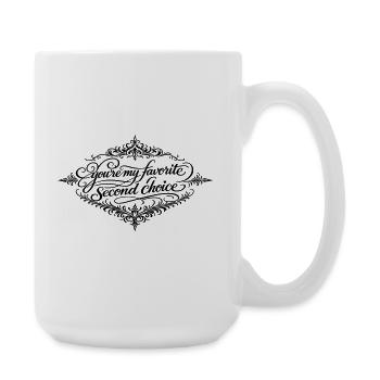 second_choice - Large Mug 440 ml - white - Right