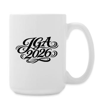 Jga 2026 Bachelor Party - Large Mug 440 ml - white - Right
