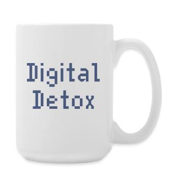 Pixel Grid Digital Toolkit - Large Mug 440 ml - white - Right