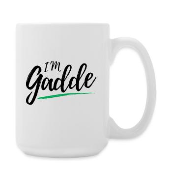 Im Gadde – Logo Dark - Large Mug 440 ml - white - Right