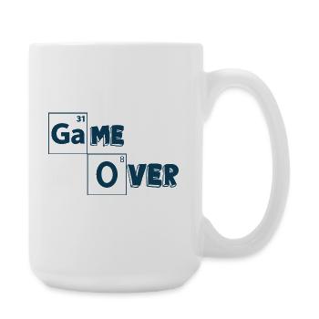 Game over games shirt - Grande tasse 440 ml - blanc - Droite