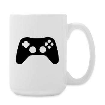 Gamer Gaming Gift - Large Mug 440 ml - white - Right
