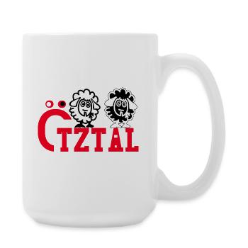 Ötztal Oetztal in Tyrol - Large Mug 440 ml - white - Right