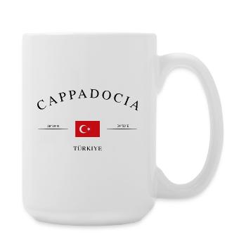Cappadocia Türkiye – Holiday Souvenir &amp; Gift - Large Mug 440 ml - white - Right