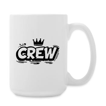 Crew Mitglied Graffiti - Große Tasse 440 ml - Weiß - Rechts