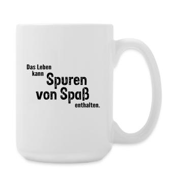 Traces of fun - Large Mug 440 ml - white - Right