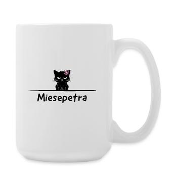 Miesepetra Pun: Petra Miesepeter - Large Mug 440 ml - white - Right