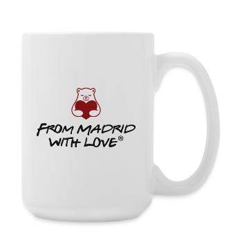 Madrid Bear with Love - Large Mug 440 ml - white - Right