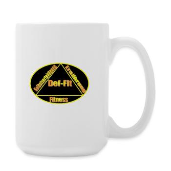 Logo_Grafik - Große Tasse 440 ml - Weiß - Rechts