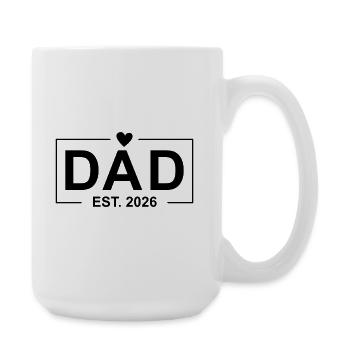 Vater geg. 2026 - Große Tasse 440 ml - Weiß - Rechts