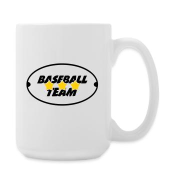 Baseball Team - Sport - Grande tasse 440 ml - blanc - Droite