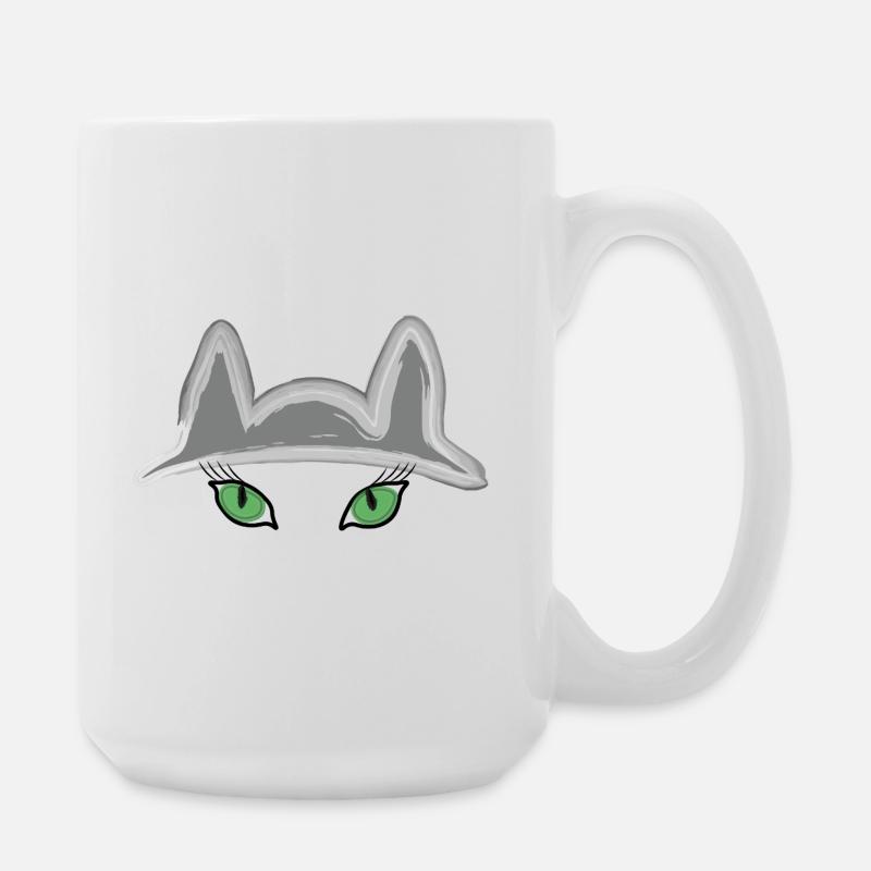 Katzi - Große Tasse 440 ml - Weiß