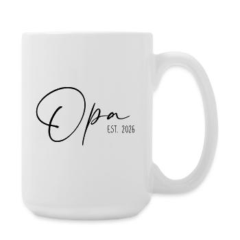 Papy Est 2026 - Grande tasse 440 ml - blanc - Droite
