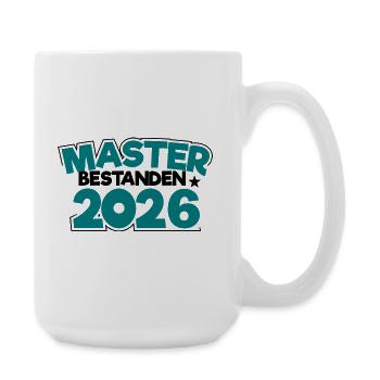 Master 2026 Graduation Graduation - Large Mug 440 ml - white - Right