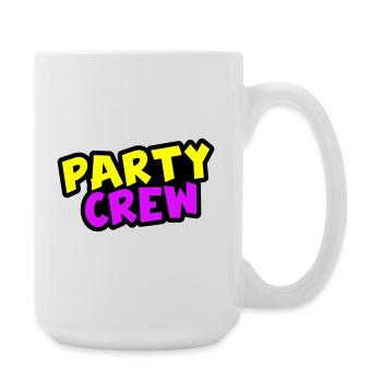 Équipe de fête - Grande tasse 440 ml - blanc - Droite