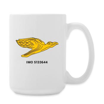 Gorch Fock - Albatros Marine Sailing Ship - Large Mug 440 ml - white - Right