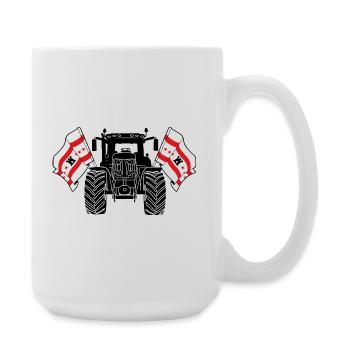 Drenthe_Tractor_Pride - Grande tasse 440 ml - blanc - Droite