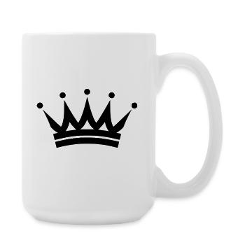 Krone - Große Tasse 440 ml - Weiß - Rechts